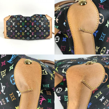 Louis Vuitton Shoulder Bag Ursula M40124 Monogram Multicolor Canvas Noir Black