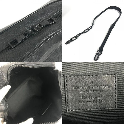 Louis Vuitton Shoulder Bag Soft Trunk M53288 Taurillon Leather Noir Black