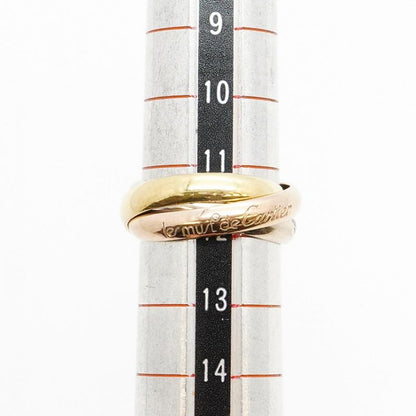 Cartier Ring Trinity 18K Yellow Gold Yellow Gold 18K White Gold White Togo Old