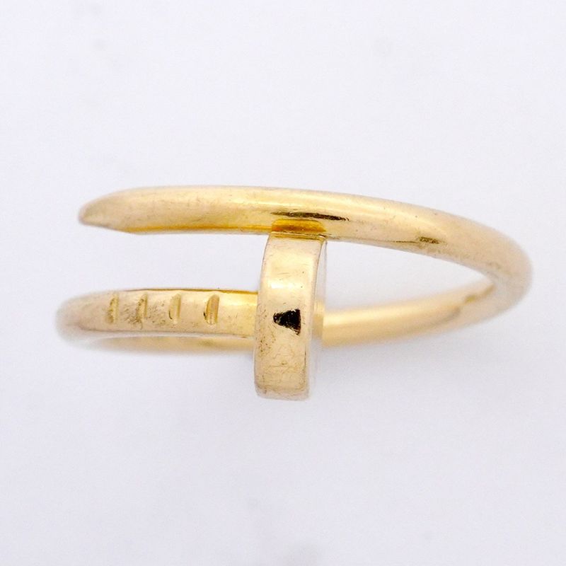 Cartier Ring Juste Un Clou 18K Yellow Gold Yellow Gold #46 Ladies