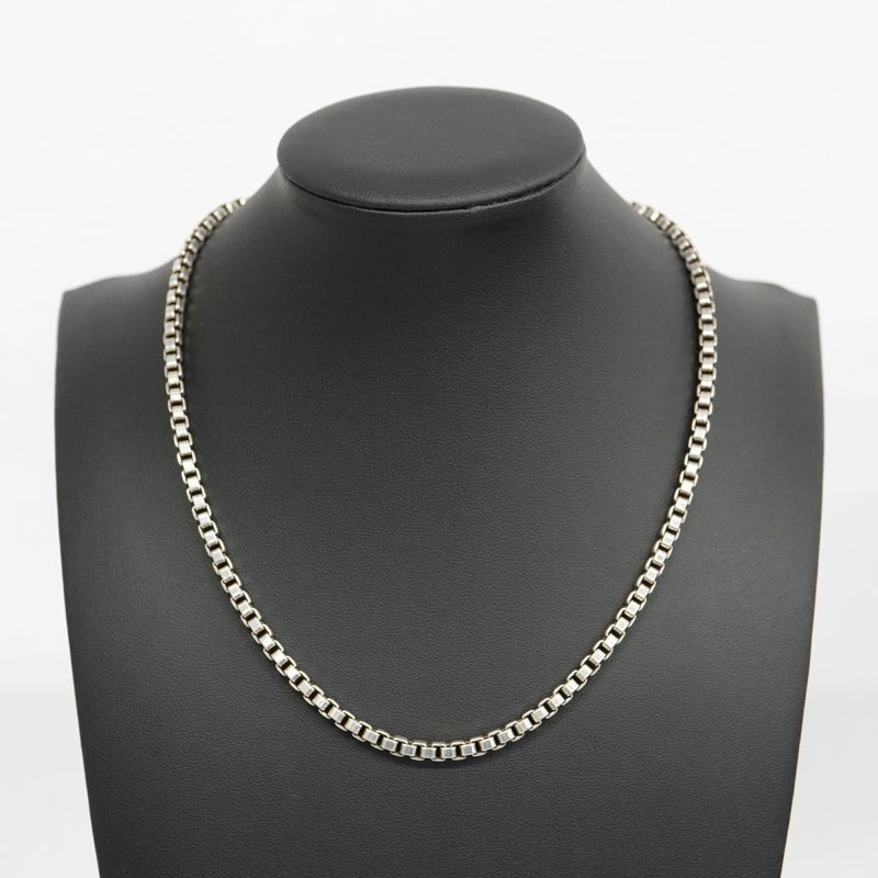 Tiffany & Co Necklace Venetian Silver 925 Ladies