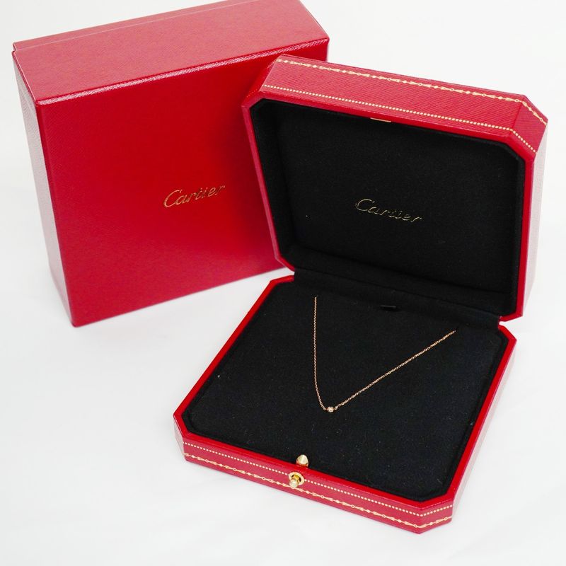 Cartier Necklace D'amour Xs/1pd 18K Pink Gold Pink Gold With Diamonds Ladies