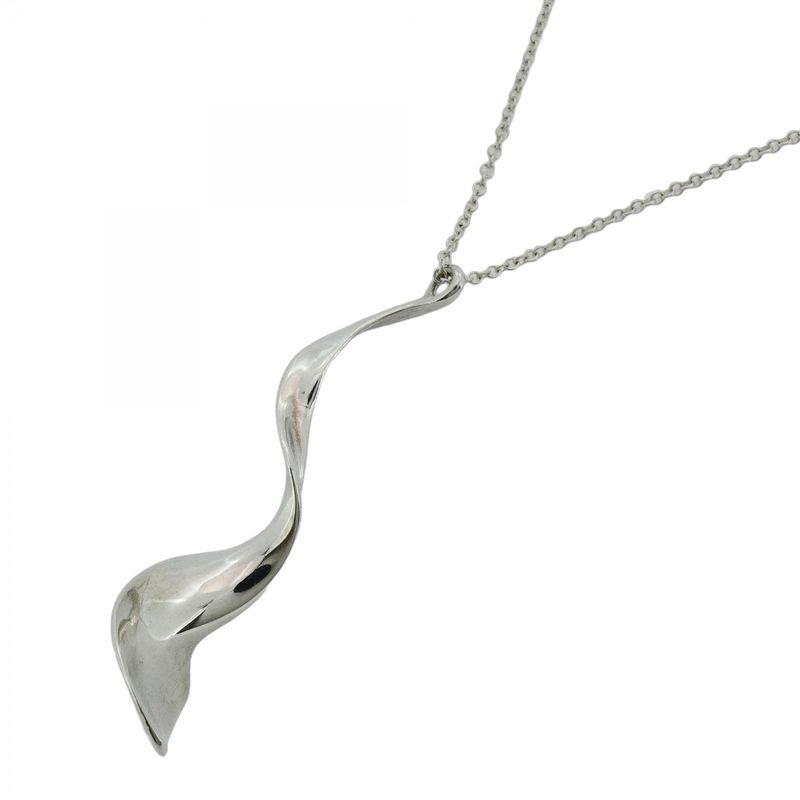 Tiffany & Co Necklace Frank Gehry / Orchid 925 Silver Ladies