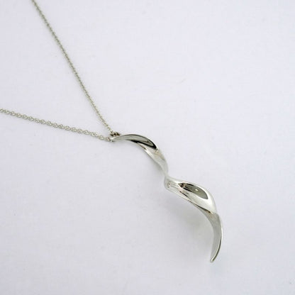 Tiffany & Co Necklace Frank Gehry / Orchid 925 Silver Ladies