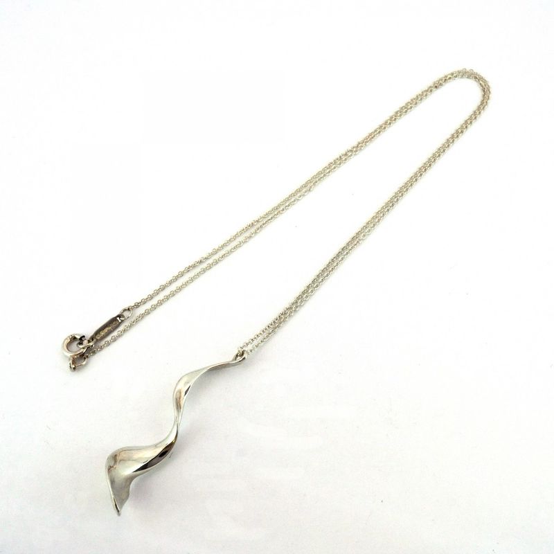 Tiffany & Co Necklace Frank Gehry / Orchid 925 Silver Ladies