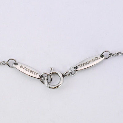 Tiffany & Co Necklace By-the-yard 1PD Pt950 Platinum Diamond Ladies