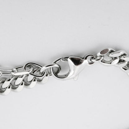 Christian Dior Bracelet CD Logo Silver 925 Ladies