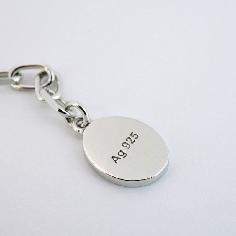 Christian Dior Bracelet CD Logo Silver 925 Ladies