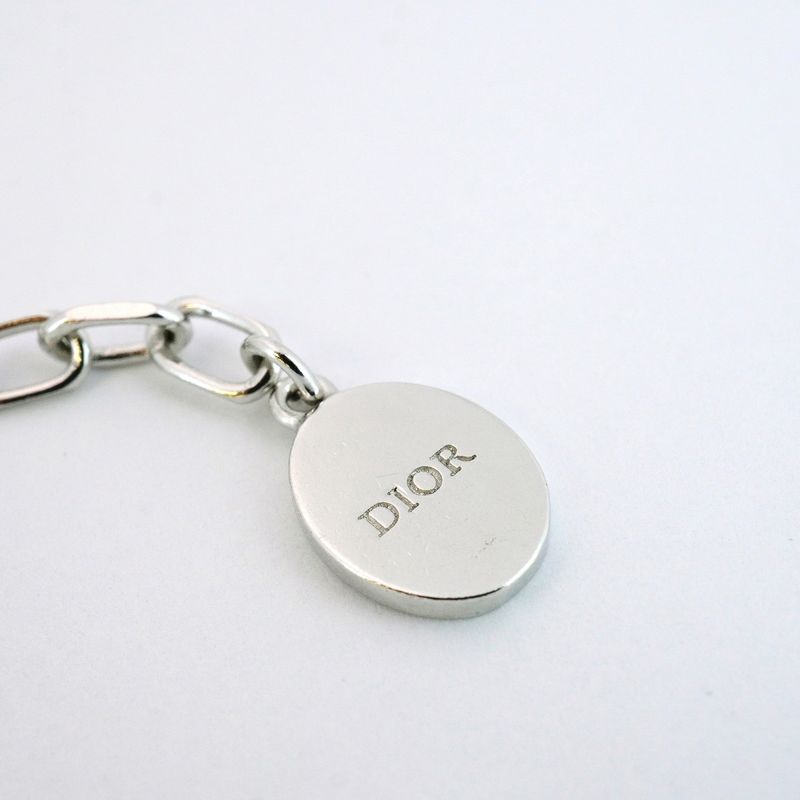 Christian Dior Bracelet CD Logo Silver 925 Ladies
