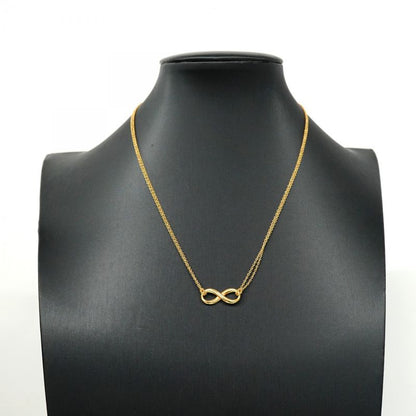 Tiffany & Co Necklace Infinity 18K Yellow Gold Yellow Gold Ladies