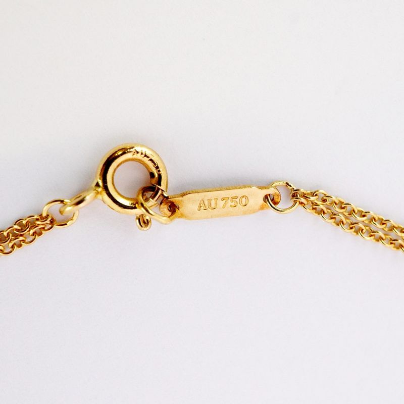 Tiffany & Co Necklace Infinity 18K Yellow Gold Yellow Gold Ladies