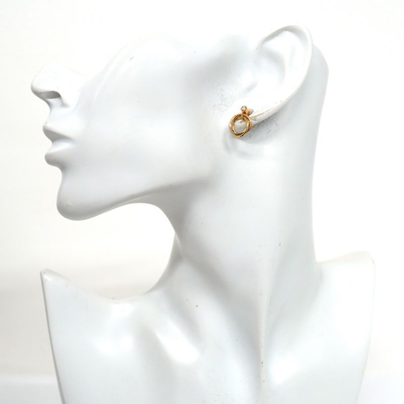 Cartier Earrings Trinity 18K Yellow Gold Yellow Gold 18K White Gold White Togo
