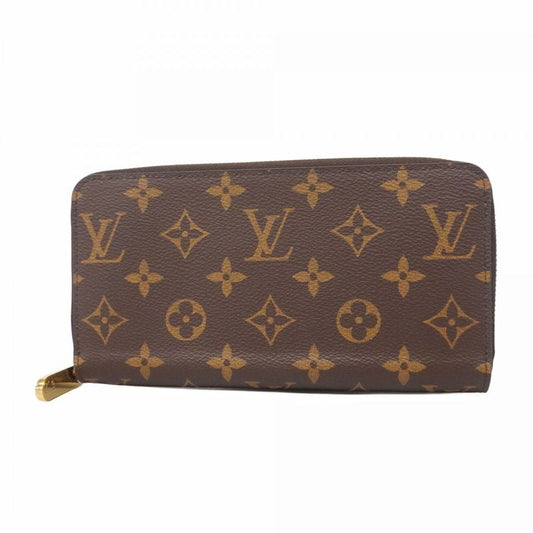 Louis Vuitton Long Wallet Monogram Zippy Wallet M42616 Brown Ladies