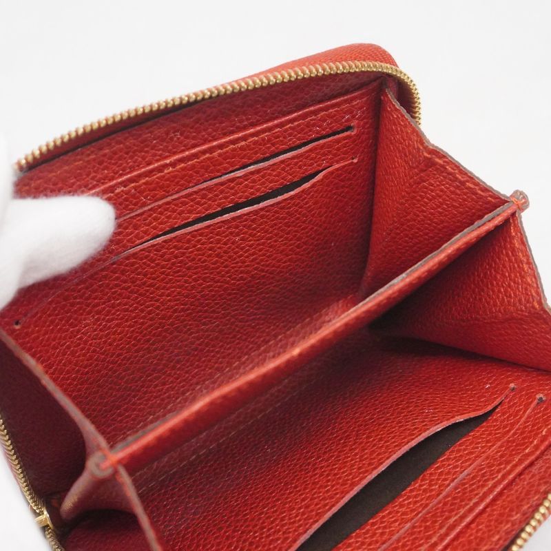 Louis Vuitton Coin Case Monogram/empreinte Zippy Coin Purse M60552 Orian Women's
