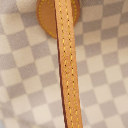 Louis Vuitton Tote Bag Damier Azure Neverfull PM N40605 White Ladies