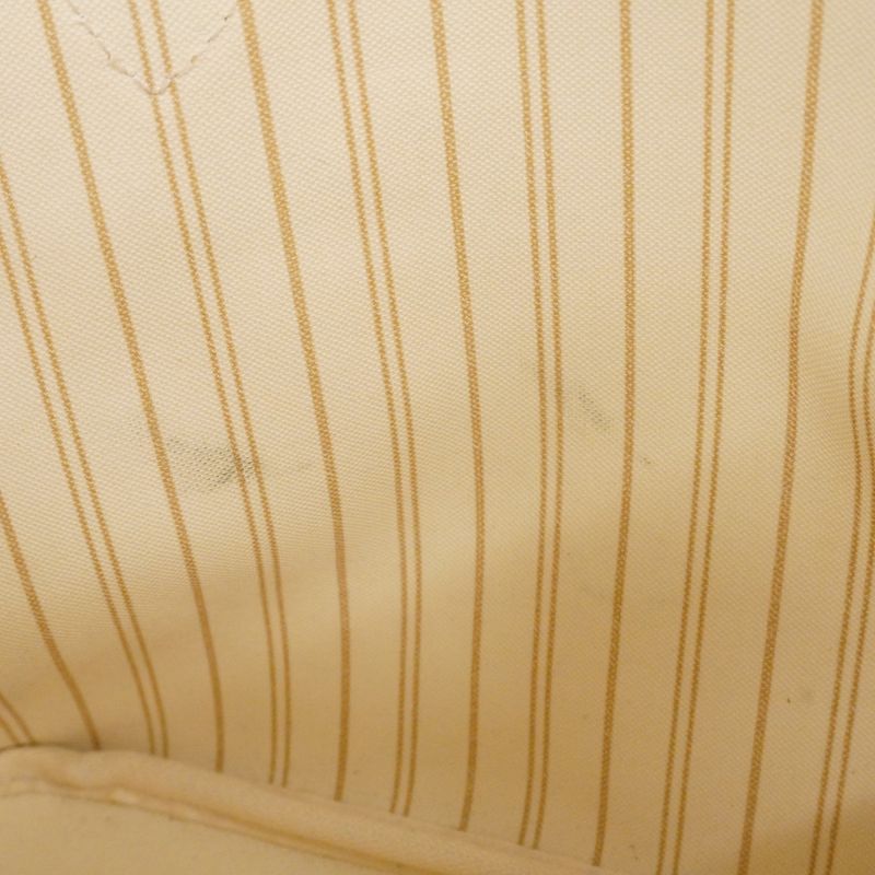 Louis Vuitton Tote Bag Damier Azure Neverfull PM N40605 White Ladies