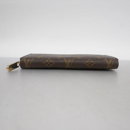 Louis Vuitton Long Wallet Monogram Zippy Wallet M60017 Brown Men Women Unisex