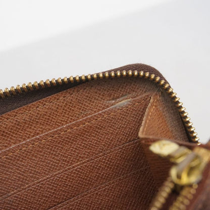 Louis Vuitton Long Wallet Monogram Zippy Wallet M60017 Brown Men Women Unisex