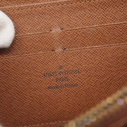 Louis Vuitton Long Wallet Monogram Zippy Wallet M60017 Brown Men Women Unisex