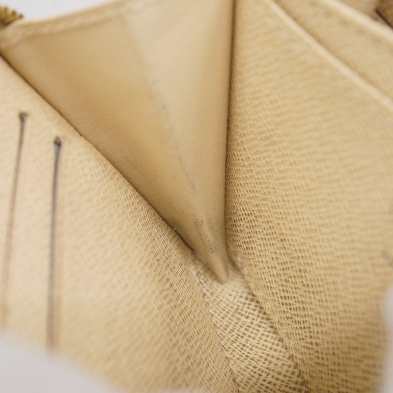 Louis Vuitton Coin Case Damier Azure Zippy Coin Purse N63069 White Ladies