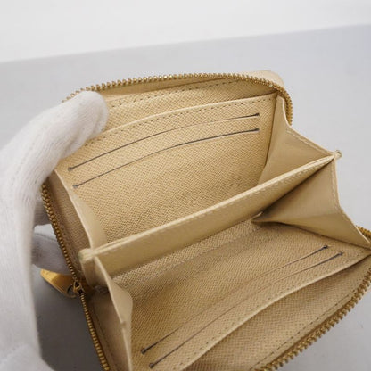 Louis Vuitton Coin Case Damier Azure Zippy Coin Purse N63069 White Ladies