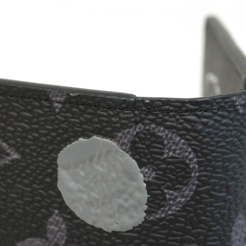 Louis Vuitton Long Wallet Monogram-eclipse Yayoi Kusama Portefeuille Brazza