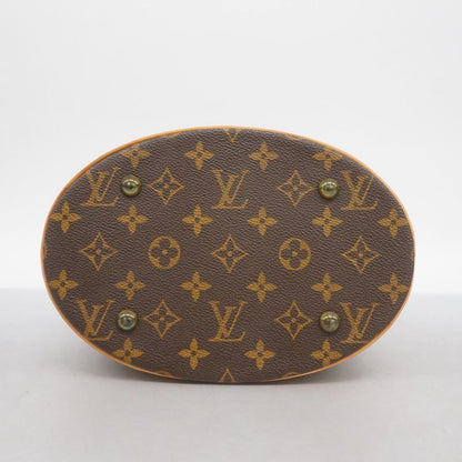Louis Vuitton Tote Bag Monogram Bucket PM M42238 Brown Ladies