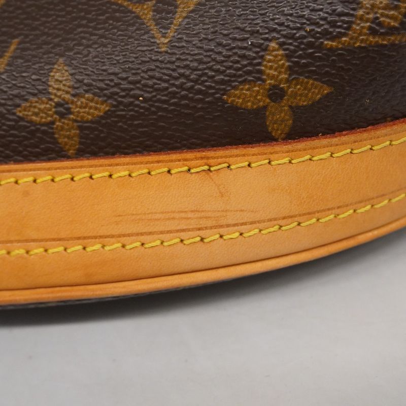 Louis Vuitton Tote Bag Monogram Bucket PM M42238 Brown Ladies