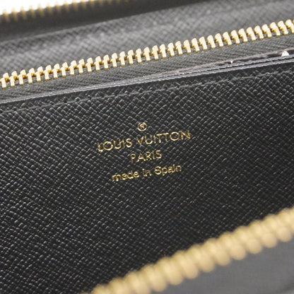 Louis Vuitton Long Wallet Monogram Jungle Zippy Wallet M44744 Brown Noir Black