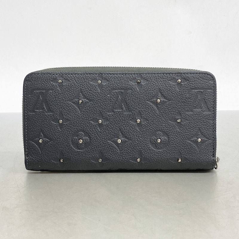 Louis Vuitton Long Wallet Monogram/empreinte Studded Zippy Wallet M61442