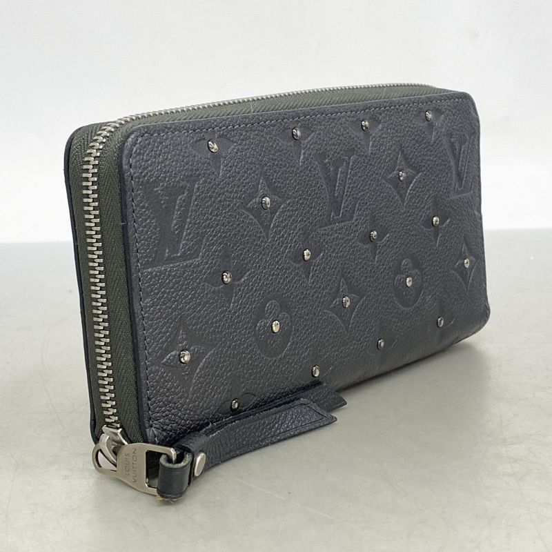 Louis Vuitton Long Wallet Monogram/empreinte Studded Zippy Wallet M61442