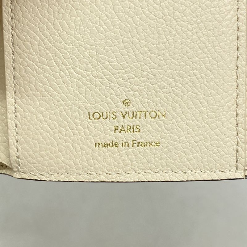 Louis Vuitton Trifold Wallet Monogram/empreinte Bi-color Portefeuille Victorine