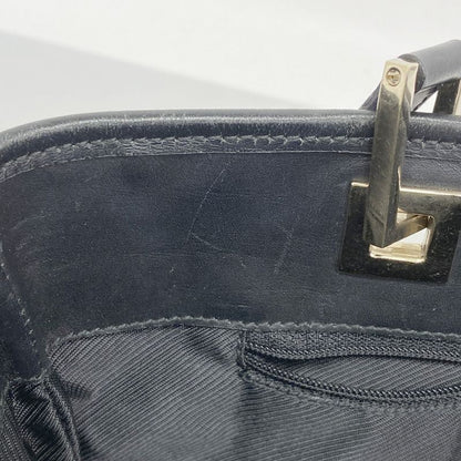 Gucci Tote Bag GG Canvas 002 1099 Canvas Beige Black Chien Pan Gold Hardware