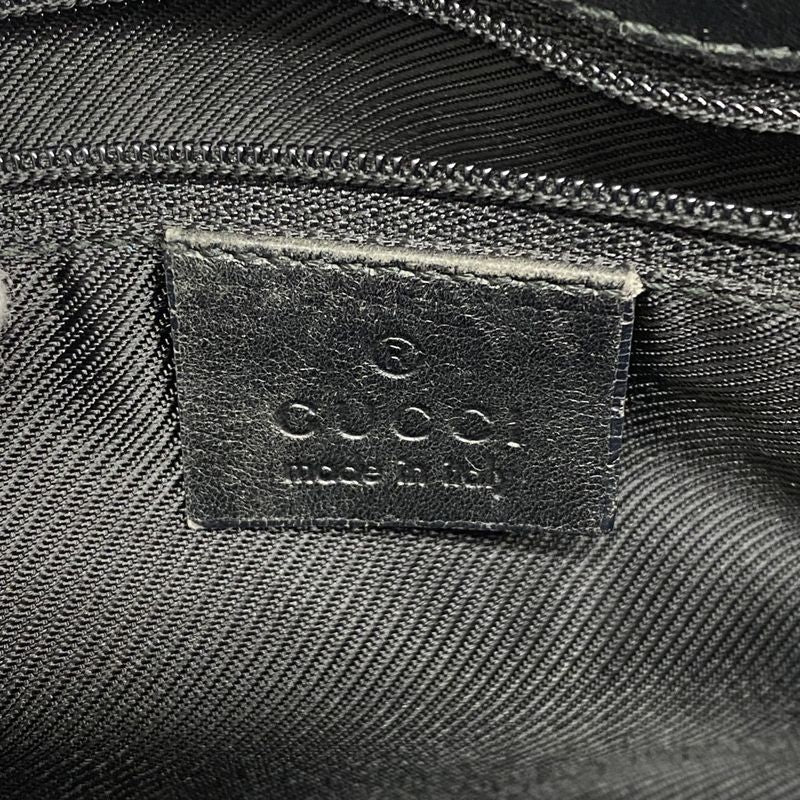 Gucci Tote Bag GG Canvas 002 1099 Canvas Beige Black Chien Pan Gold Hardware