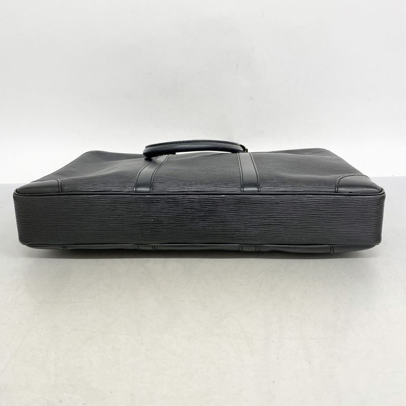 Louis Vuitton Briefcase Epi Porte Documents Voyage M59162 Noir Black Men's