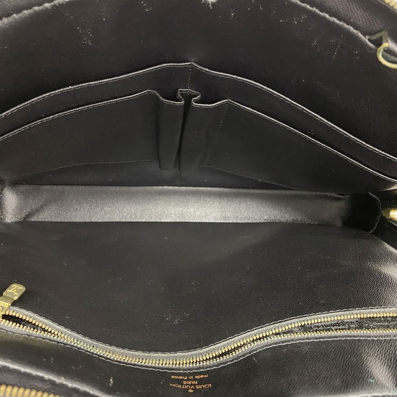 Louis Vuitton Briefcase Epi Porte Documents Voyage M59162 Noir Black Men's