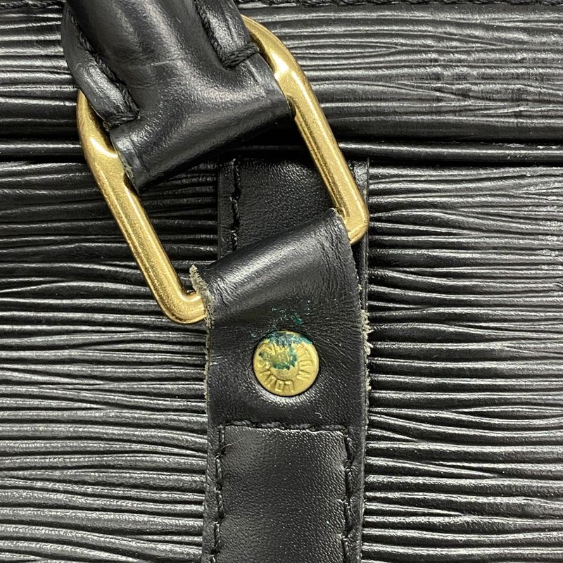 Louis Vuitton Briefcase Epi Porte Documents Voyage M59162 Noir Black Men's