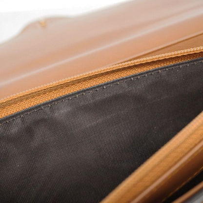 Gucci Long Wallet Horsebit 382274 Suede Brown Gold Hardware Women