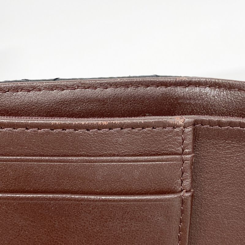 Chanel Trifold Wallet Matelasse Caviar Skin Black Gold Hardware Women