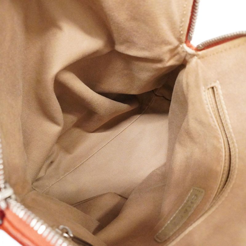 Chanel Shoulder Bag Matelasse Caviar Skin Red Silver Hardware Women