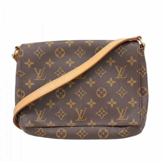 Louis Vuitton Shoulder Bag Monogram Musette Tango Short Strap M51257 Brown