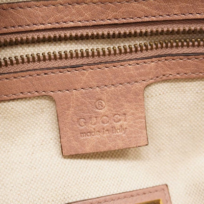 Gucci Handbag GG Canvas 323675 Canvas Beige Pink Gold Hardware 2way Bag Ladies