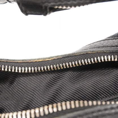 Gucci Shoulder Bag GG Canvas 001 4288 Canvas Black Chien Pan Gold Hardware Women