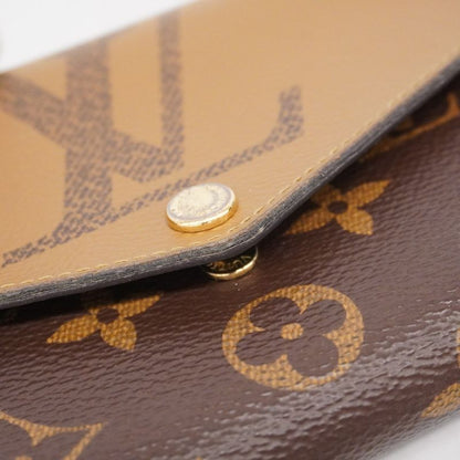 Louis Vuitton Long Wallet Monogram Giant Reverse Portefeuille Sarah M80726