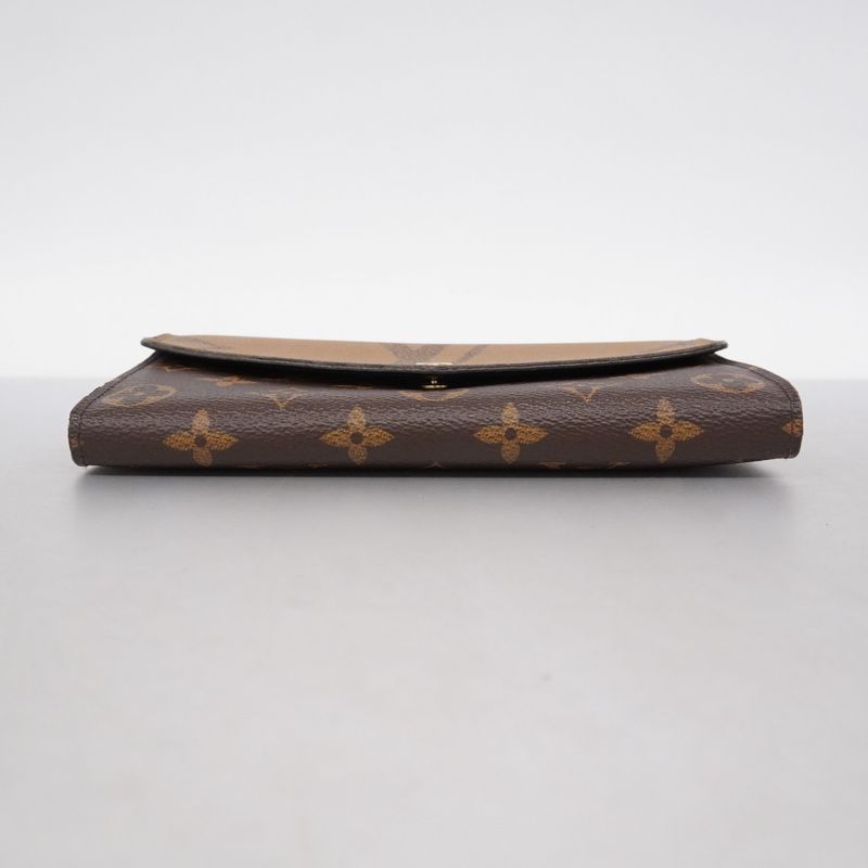 Louis Vuitton Long Wallet Monogram Giant Reverse Portefeuille Sarah M80726