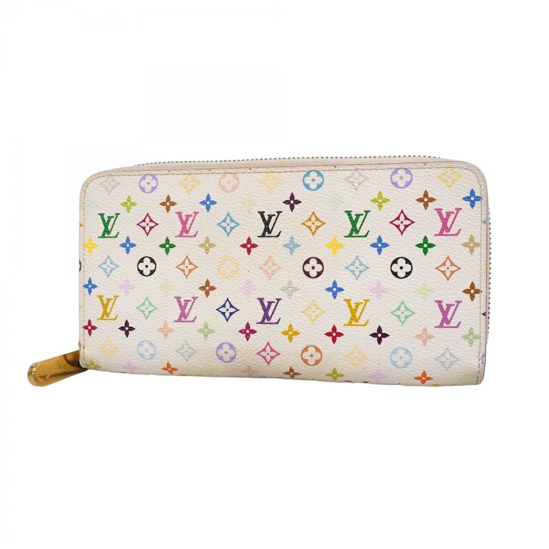 Louis Vuitton Long Wallet Monogram Multicolor Zippy Wallet M60242 Fig Women