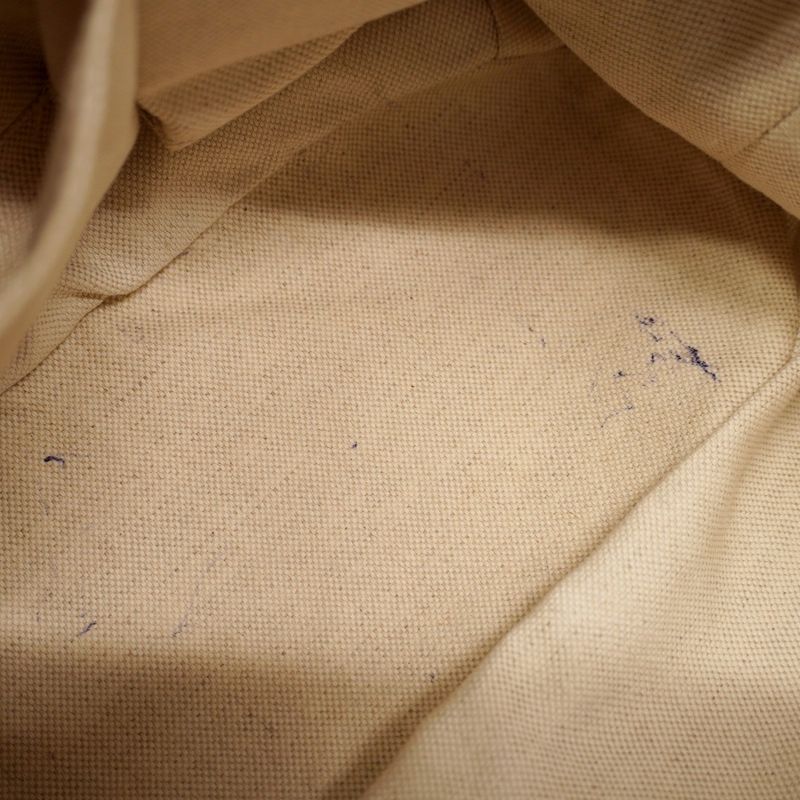 Gucci Handbag Guccissima 247902 Leather Beige Chien Pan Gold Hardware 2way Bag