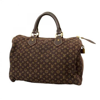Louis Vuitton Handbag Monogram Mini Lin Speedy 30 M95224 Ebene Womens