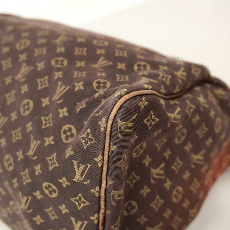 Louis Vuitton Handbag Monogram Mini Lin Speedy 30 M95224 Ebene Womens