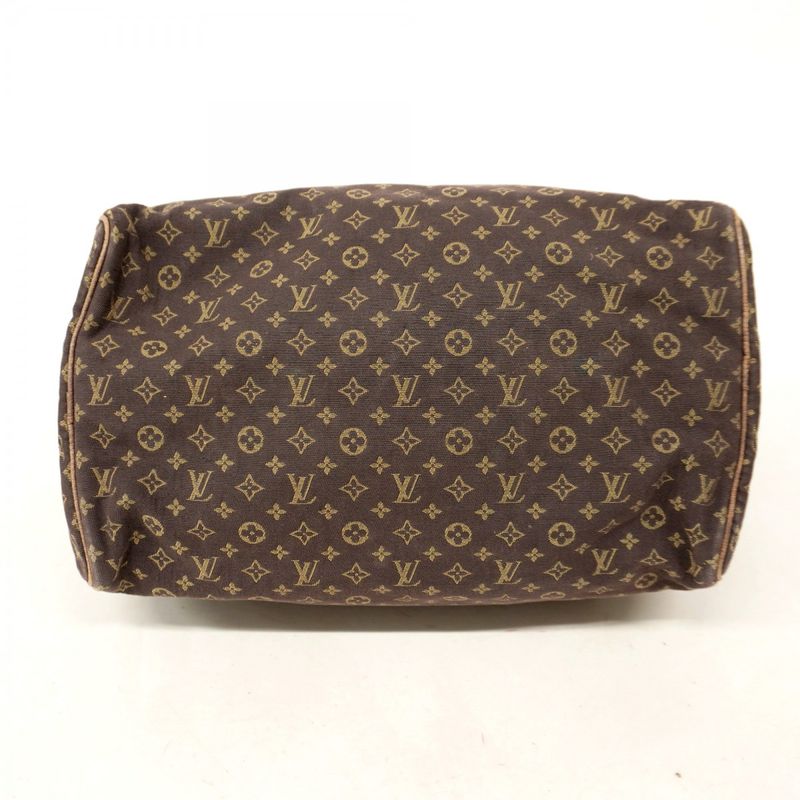 Louis Vuitton Handbag Monogram Mini Lin Speedy 30 M95224 Ebene Womens